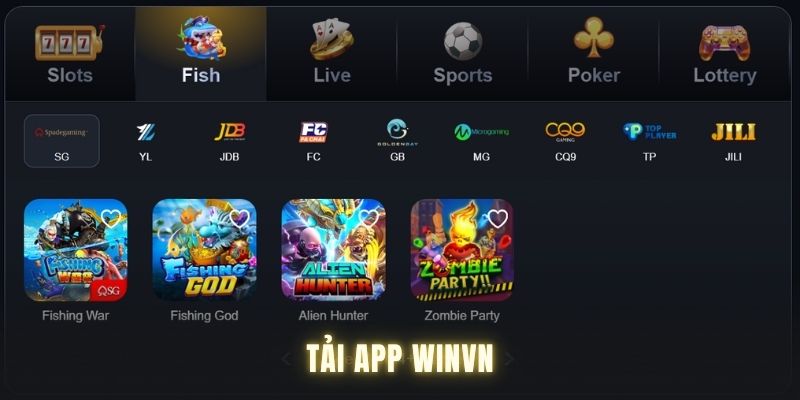 Sự cố tải app WINVN